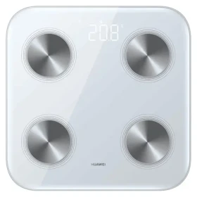 Huawei Scale 3 bílá / Chytrá osobní váha / tvrzené sklo / Bluetooth 5.0 / Android iOS (55020ABM)