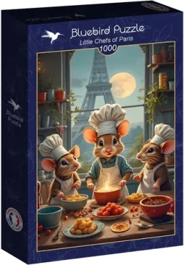 BLUEBIRD Puzzle Malí kuchaři z Paříže