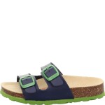 Chlapecké korkové pantofle FOOTBAD Blue/Green Superfit 1-800111-8210 - 40