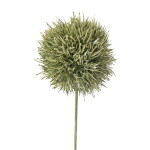 Bloomingville Umělá květina Allium Green 63 cm, zelená barva, plast