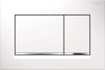 GEBERIT - Kombifix Set předstěnové instalace, klozetu Nefia a sedátka softclose, tlačítko Sigma20, bílá/chrom SANI15CA3148