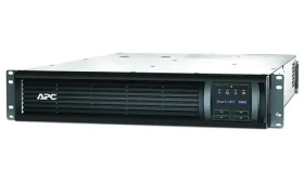 APC Smart-UPS 3000VA (2700W) LCD RM / záložní zdroj / 3000VA / 2700W / LCD / 230V / Line interaktivní / 2U (SMT3000RMI2UC)