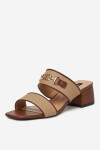 Pantofle NINE WEST 2560-01 Syntetický materiál