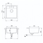 Aquasanita Nova 460E beige 4100110022100