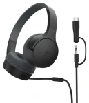 Belkin SOUNDFORM Mini černá / Sluchátka / Přes hlavu / Drátová / USB-C / 3,5 mm jack (AUD010HQBK)