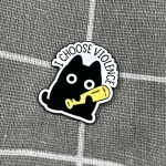 Pinarna.cz Černá kočička - I choose violence / Vybírám si násilí