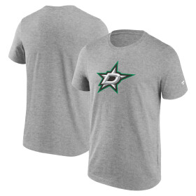 Fanatics Pánské tričko Dallas Stars Primary Logo Graphic T-Shirt Sport Gray Heather Velikost: S
