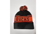 Fanatics Pánská zimní čepice Anaheim Ducks NHL A/CAP Beanie Cuff W/Pom