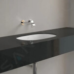 VILLEROY & BOCH - O.novo Vestavné umyvadlo 530x320 mm, s přepadem, Ceramicplus, bílá 416250R1