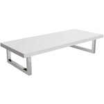 CERANO Deska pod umyvadlo Navira Pro + 2 konzole pod desku - bílá matná - 60x46x3,6 cm - 606066