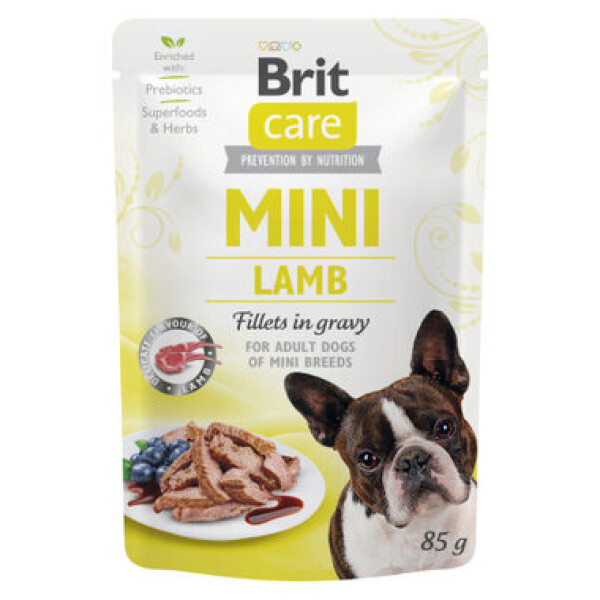 Brit Care Mini Lamb Fillets in Gravy 85 g