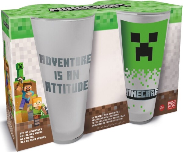 Minecraft Set sklenic - EPEE