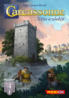 Carcassonne: Věže a zloději (Rozšíření 4) - Klaus-Jürgen Wrede