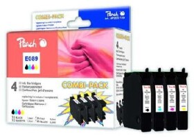 Peach T0891-T0894 alternativní cartridge / 1x8,1 , 3x6,2 ml ml CombiPack / více barev (7640124894555)