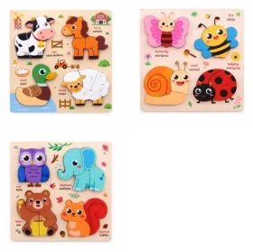 Puzzle zvířátka