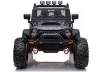 Mamido Elektrické autíčko Jeep Brothers lakované černé 24V 2x200W