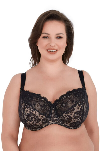 Dámská podprsenka bez kostice BSM534 černá - Gaia 100E