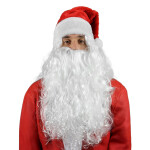 Mikulášská paruka s vousy pro dospělé