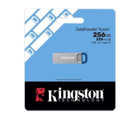 Kingston Flash Disk 256GB USB3.2 Gen 1 DataTraveler Kyson, R:220 MB/s EDF_443793