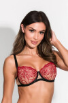 Podprsenka Allure 19190 červeno-béžová - Mediolano 90C