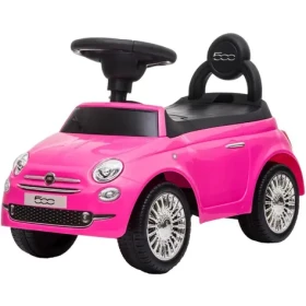 Buddy Toys Odrážedlo FIAT 500 růžová