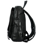 Stylový koženkový batoh Desan, černý
