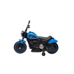 Mamido Dětská elektrická motorka Chopper Faster modrá