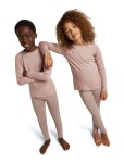 Dětské merino spodky ICEBREAKER Kids 200 Oasis Leggings, Pink Quartz velikost: 12