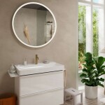 HANSGROHE - Tecturis S Umyvadlová baterie, EcoSmart, kartáčovaný bronz 73311140