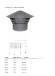 MIDAS Ventilační hlavice - do hrdla DN 110 p3458