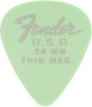 Fender 351 Dura-Tone Picks 0.58 Surf Green