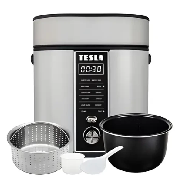 TESLA MultiCook RC400 / Multifunkční elektrický hrnec / program Low Carb (8595689806118)