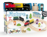 Hrací set vlakové nádraží - 34 ks - J'ADORE