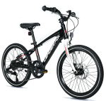Dětské kolo LEADER FOX GAMP chlapecké 20", model 2025-4, barva black