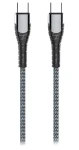 Colorway šedá / Datový kabel / USB-C - USB-C / 65W (3A) / 2 m (CW-CBPDCC039-GR)
