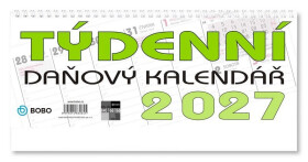 Stolní daňový kalendář 2027