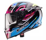 Helma na moto Caberg Avalon X Brama black/l. blue/yellow fluo/fuchsia - L / modrá