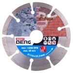 Kotouč diamantový, segmentový, 115mm, 22,2mm, WESTBERG