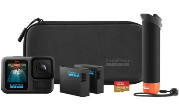 Rozbaleno - GoPro HERO 13 Black Bundle/sportovní kamera / 5.3K/60fps / 27Mpix / stabilizace obrazu / USB-C Wi-Fi BT / rozbaleno (CHDRB-131-RW.rozbaleno)