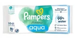 Pampers Pure Harmonie Aqua vlhčené ubrousky pro děti 10 ks