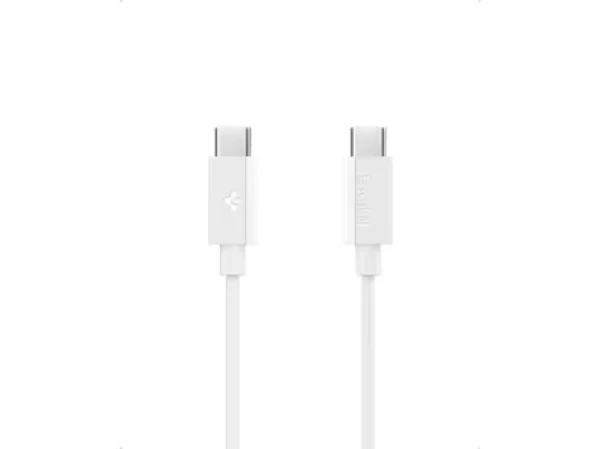 Spigen ACA08719 Essential USB-C na USB-C 60W kabel 2m bílá / USB 2.0 (ACA08719)