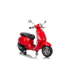 Mamido Dětský elektrický skútr Vespa ROMA červený