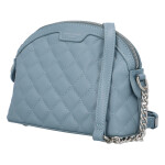 Prošívaná crossbody kabelka Nicole, světle modrá