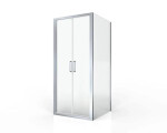 Sprchový kout obdélník 100x90 cm SAT TEX SIKOTEXL90STENA100 SIKOTEXL90STENA100