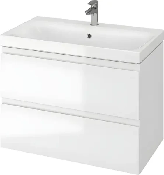 Cersanit Moduo S801-221-ECO bílá / Umyvadlo se skříňkou / 79,5 cm (S801-221-ECO)