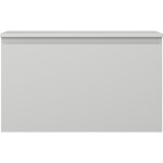 MEXEN/S - Orio koupelnová skříňka pod umyvadlo 80 cm s deskou, 1 šuplík, šedá mat 91A10-08047-1-BFC62