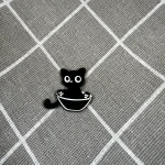 Pinarna.cz Černá kočka v misce