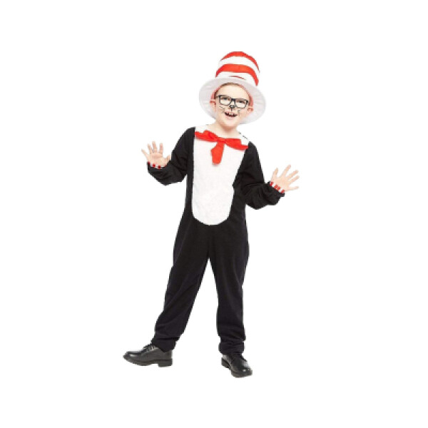 Kostým Černý kocour klučičí 130/140 cm