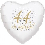 44. narozeniny balónek srdce Balonky.cz 44. narozeniny balónek srdce Balonky.cz