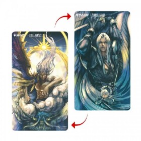 Oboustranná hrací podložka MTG Final Fantasy - Sephiroth, Fabled SOLDIER/Sephiroth, One-Winged Angel